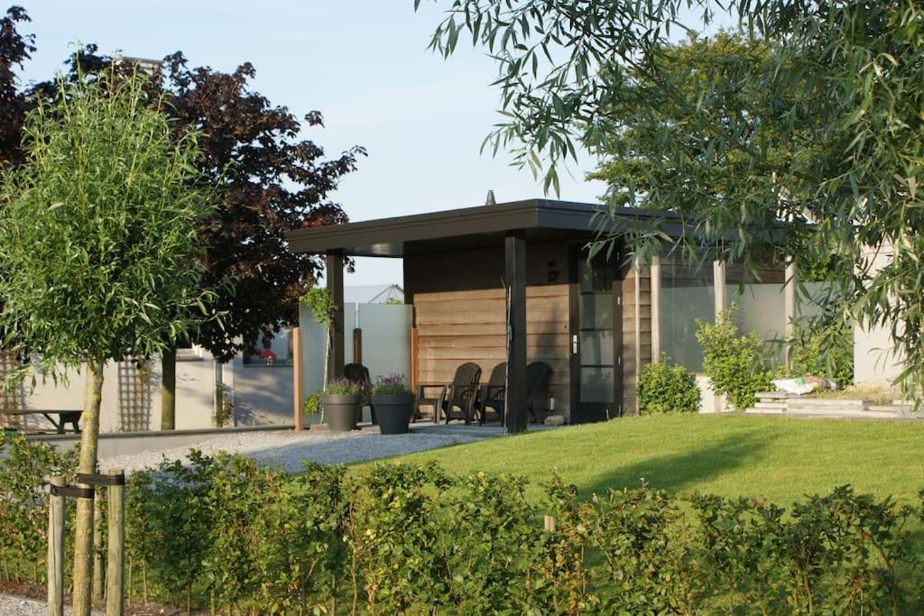 Wellness Lodge Ruigenhoek 13A - Sauna, Jacuzzi ! 齐尔克 外观 照片